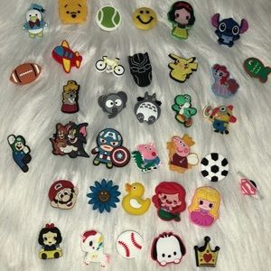 Pack of 34 Jibitz for Crocs